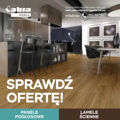 Abra Meble - gazetka promocyjna Gazetka od czwartku 08.10 do środy 21.10