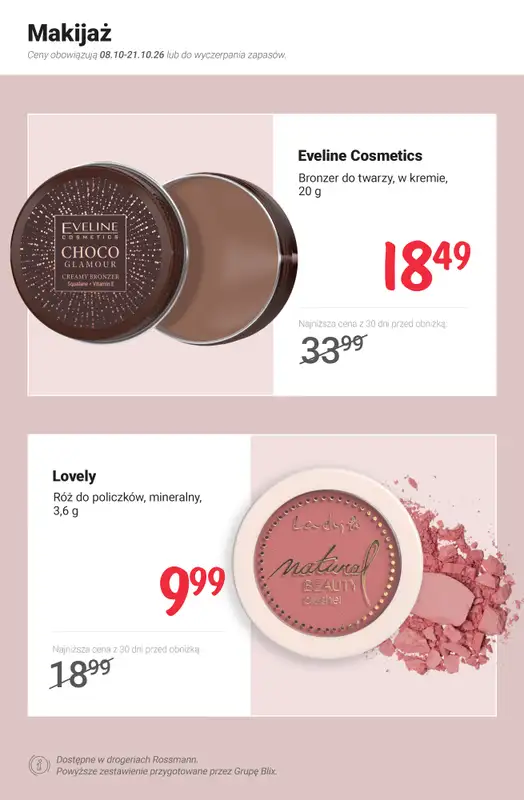 Rossmann - gazetka promocyjna Nowe MEGA promocje - od 8.10 od czwartku 08.10 do środy 21.10 - strona 2
