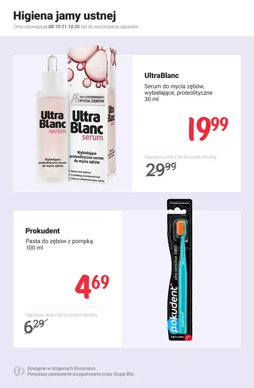Rossmann - gazetka promocyjna Nowe MEGA promocje - od 8.10 od czwartku 08.10 do środy 21.10 - strona 10