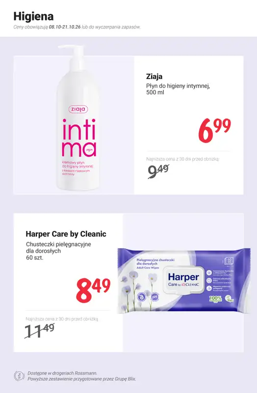 Rossmann - gazetka promocyjna Nowe MEGA promocje - od 8.10 od czwartku 08.10 do środy 21.10 - strona 9