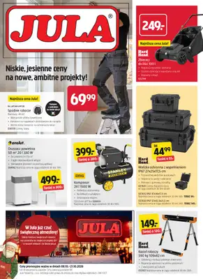 Jula - gazetka promocyjna Gazetka od czwartku 08.10 do środy 21.10
