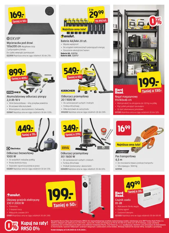 Jula - gazetka promocyjna Gazetka od czwartku 08.10 do środy 21.10 - strona 7