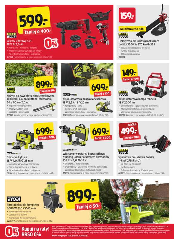 Jula - gazetka promocyjna Gazetka od czwartku 08.10 do środy 21.10 - strona 4