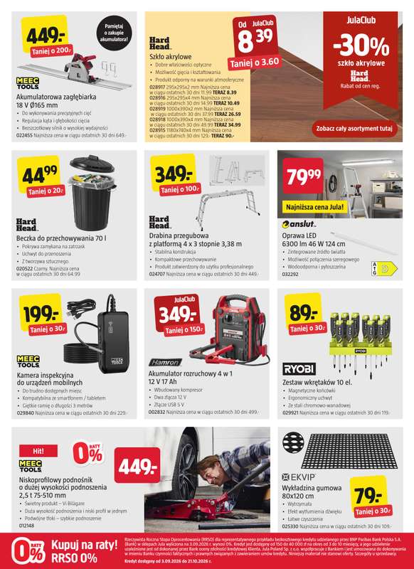 Jula - gazetka promocyjna Gazetka od czwartku 08.10 do środy 21.10 - strona 5