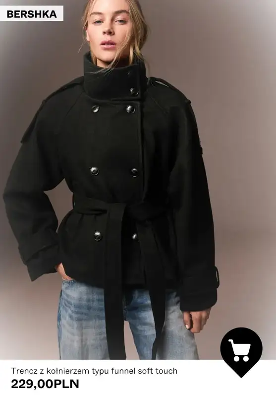 Bershka - gazetka promocyjna Damskie kurtki przejściowe od czwartku 08.10  - strona 2
