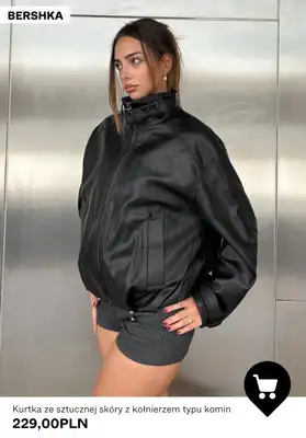 Bershka - gazetka promocyjna Damskie kurtki przejściowe od czwartku 08.10  - strona 3
