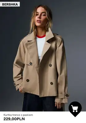 Bershka - gazetka promocyjna Damskie kurtki przejściowe od czwartku 08.10  - strona 8