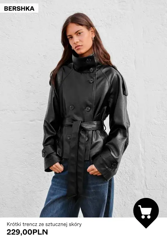 Bershka - gazetka promocyjna Damskie kurtki przejściowe od czwartku 08.10  - strona 7