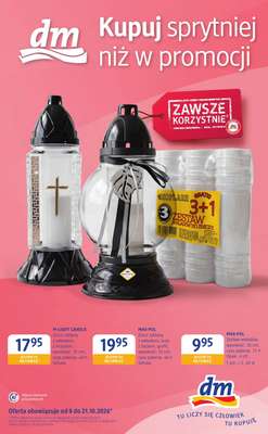 Drogerie DM - gazetka promocyjna Gazetka od czwartku 08.10 do środy 21.10