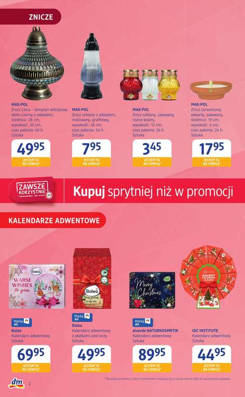 Drogerie DM - gazetka promocyjna Gazetka od czwartku 08.10 do środy 21.10 - strona 2