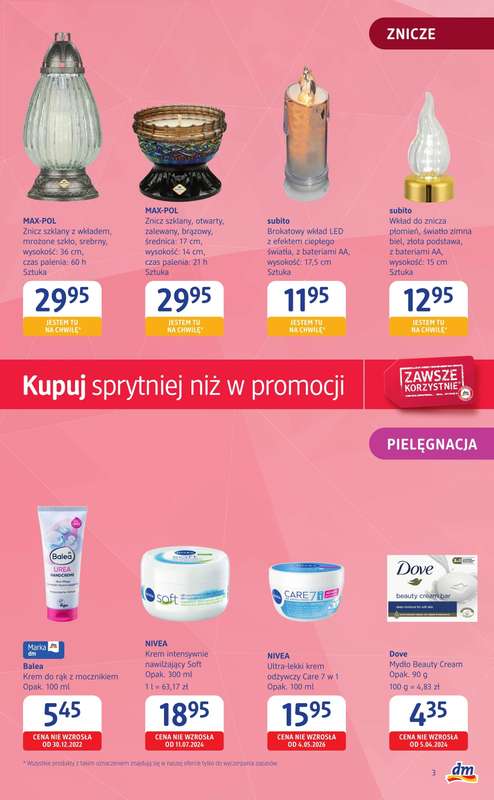 Drogerie DM - gazetka promocyjna Gazetka od czwartku 08.10 do środy 21.10 - strona 3
