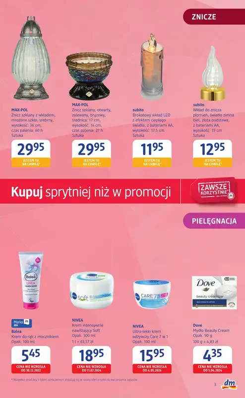 Drogerie DM - gazetka promocyjna Gazetka od czwartku 08.10 do środy 21.10 - strona 3