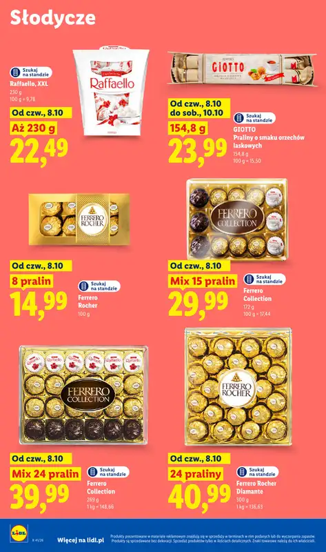 Lidl - gazetka promocyjna Od czwartku od czwartku 08.10 do soboty 10.10 - strona 62