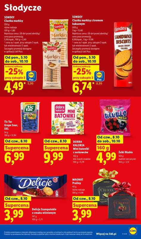 Lidl - gazetka promocyjna Od czwartku od czwartku 08.10 do soboty 10.10 - strona 65