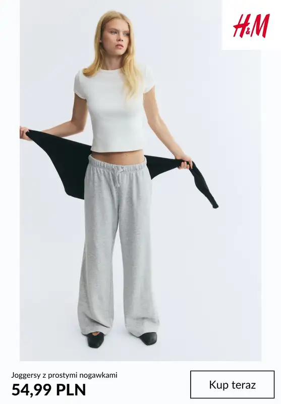 H&M - gazetka promocyjna Spodnie damskie od 54,99 PLN od czwartku 08.10  - strona 9