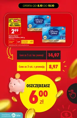 Biedronka - gazetka promocyjna Przeliczamy promocje! od czwartku 08.10 do soboty 10.10