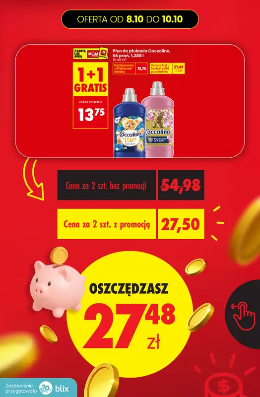 Biedronka - gazetka promocyjna Przeliczamy promocje! od czwartku 08.10 do soboty 10.10 - strona 9