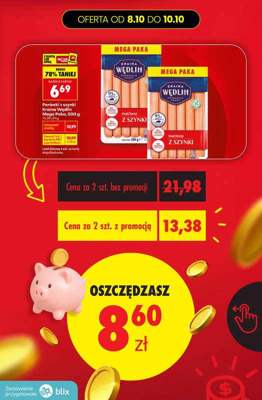 Biedronka - gazetka promocyjna Przeliczamy promocje! od czwartku 08.10 do soboty 10.10 - strona 7