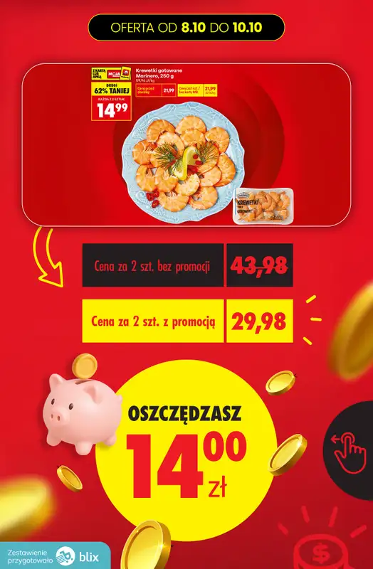 Biedronka - gazetka promocyjna Przeliczamy promocje! od czwartku 08.10 do soboty 10.10 - strona 6