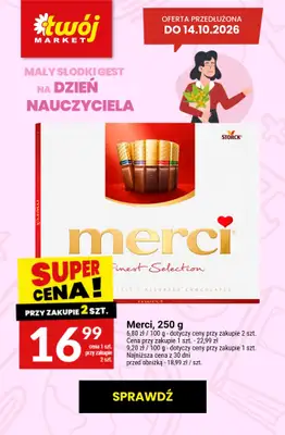 Twój Market - gazetka promocyjna Najlepsze promocje! od czwartku 08.10 do wtorku 13.10 - strona 8