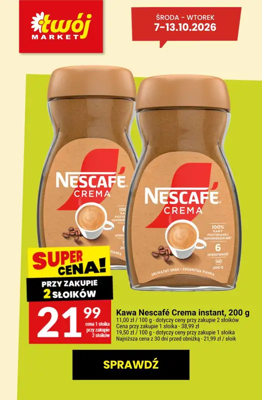 Twój Market - gazetka promocyjna Najlepsze promocje! od czwartku 08.10 do wtorku 13.10 - strona 4