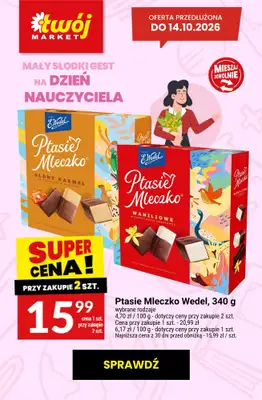 Twój Market - gazetka promocyjna Najlepsze promocje! od czwartku 08.10 do wtorku 13.10 - strona 9