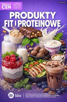 Biedronka - gazetka promocyjna Produkty FIT i PROTEINOWE - przegląd cen od piątku 09.10 do poniedziałku 12.10