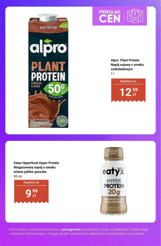 Biedronka - gazetka promocyjna Produkty FIT i PROTEINOWE - przegląd cen od piątku 09.10 do poniedziałku 12.10 - strona 11