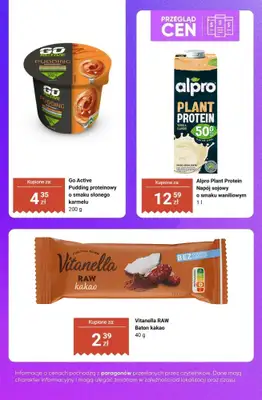 Biedronka - gazetka promocyjna Produkty FIT i PROTEINOWE - przegląd cen od piątku 09.10 do poniedziałku 12.10 - strona 10