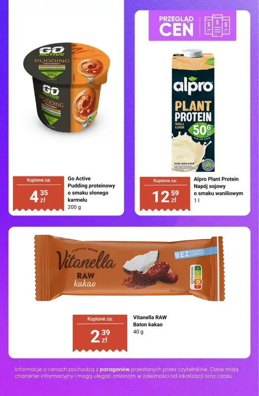 Biedronka - gazetka promocyjna Produkty FIT i PROTEINOWE - przegląd cen od piątku 09.10 do poniedziałku 12.10 - strona 10