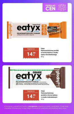 Biedronka - gazetka promocyjna Produkty FIT i PROTEINOWE - przegląd cen od piątku 09.10 do poniedziałku 12.10 - strona 15