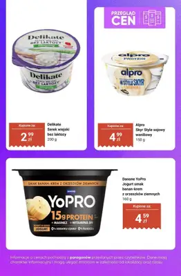 Biedronka - gazetka promocyjna Produkty FIT i PROTEINOWE - przegląd cen od piątku 09.10 do poniedziałku 12.10 - strona 14