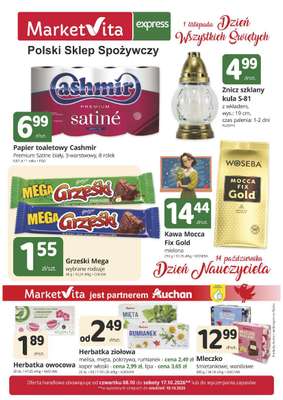 Marketvita - gazetka promocyjna Gazetka Express od czwartku 08.10 do soboty 17.10