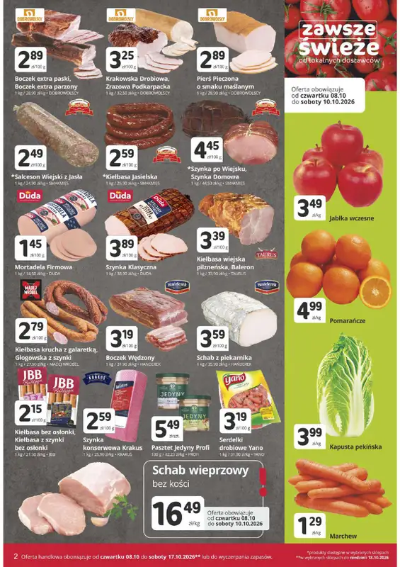 Marketvita - gazetka promocyjna Gazetka od czwartku 08.10 do soboty 17.10 - strona 2