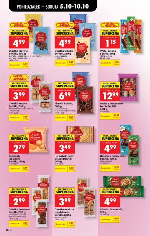 Biedronka - gazetka promocyjna Od poniedziałku, Z ladą tradycyjną od poniedziałku 05.10 do soboty 10.10 - strona 62