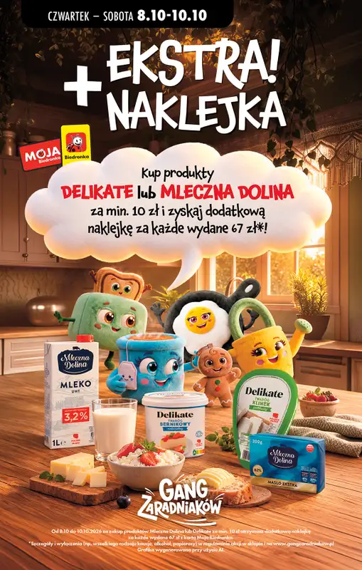 Biedronka - gazetka promocyjna Od poniedziałku, Z ladą tradycyjną od poniedziałku 05.10 do soboty 10.10 - strona 43