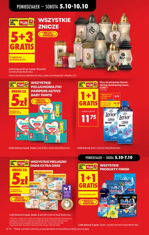 Biedronka - gazetka promocyjna Od poniedziałku, Z ladą tradycyjną od poniedziałku 05.10 do soboty 10.10 - strona 14