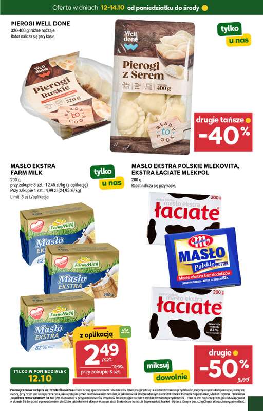 Stokrotka - gazetka promocyjna Hity na start od poniedziałku 12.10 do środy 14.10 - strona 3