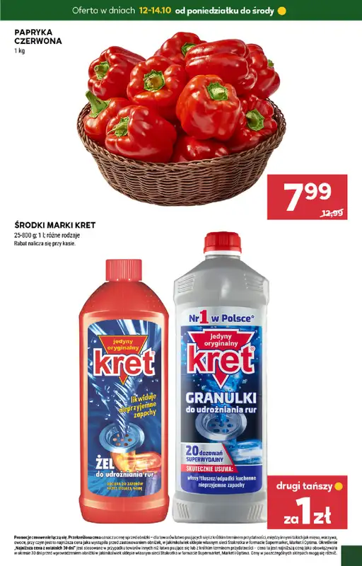 Stokrotka - gazetka promocyjna Hity na start od poniedziałku 12.10 do środy 14.10 - strona 5