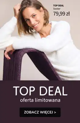 bonprix - gazetka promocyjna TOP DEAL - oferta limitowana od czwartku 08.10 do środy 14.10