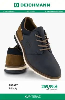 Deichmann - gazetka promocyjna Półbuty męskie od czwartku 08.10  - strona 7