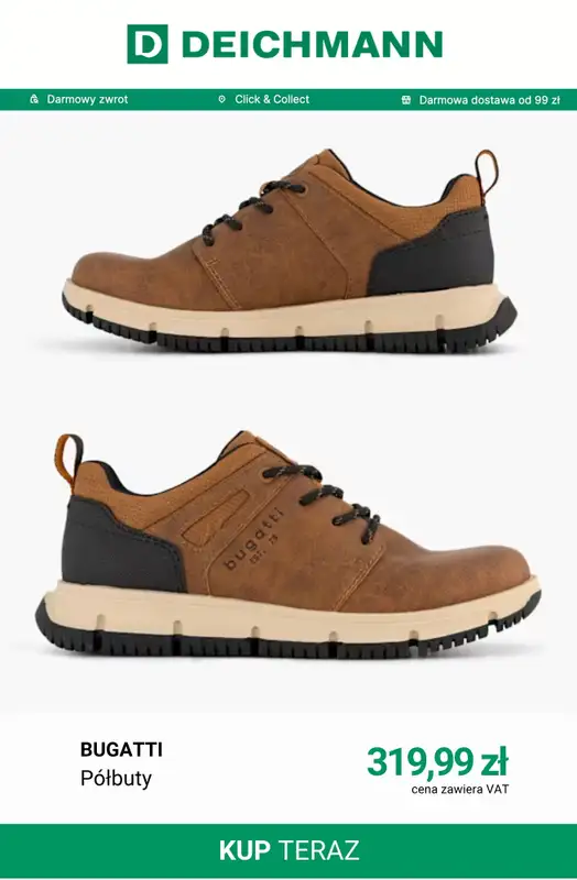 Deichmann - gazetka promocyjna Półbuty męskie od czwartku 08.10  - strona 4