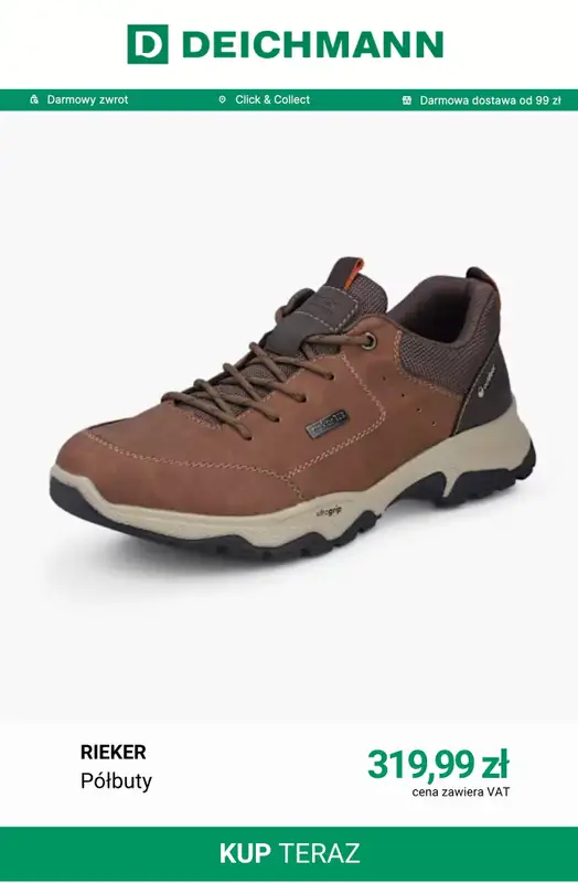 Deichmann - gazetka promocyjna Półbuty męskie od czwartku 08.10  - strona 2