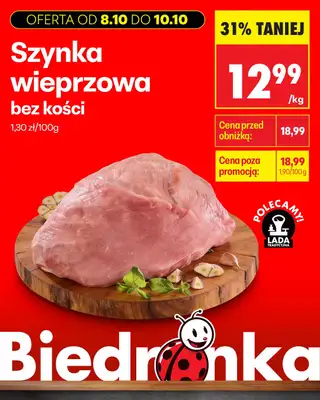 Biedronka - gazetka promocyjna Biedronkowe oszczędności od czwartku od czwartku 08.10 do soboty 10.10 - strona 6
