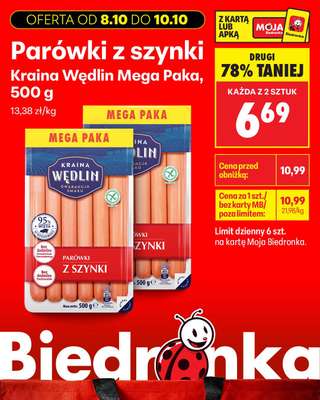 Biedronka - gazetka promocyjna Biedronkowe oszczędności od czwartku od czwartku 08.10 do soboty 10.10 - strona 8