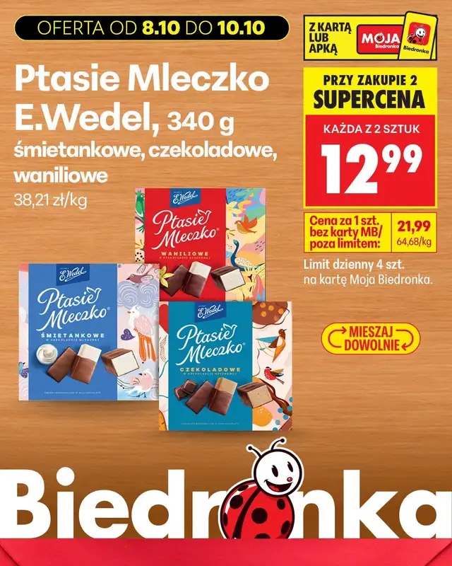 Biedronka - gazetka promocyjna Biedronkowe oszczędności od czwartku od czwartku 08.10 do soboty 10.10 - strona 10