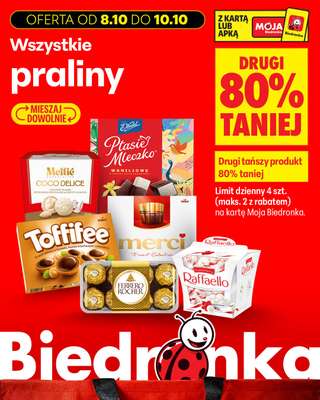 Biedronka - gazetka promocyjna Biedronkowe oszczędności od czwartku od czwartku 08.10 do soboty 10.10