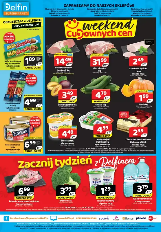 Delfin - gazetka promocyjna Gazetka od piątku 09.10 do niedzieli 18.10 - strona 8