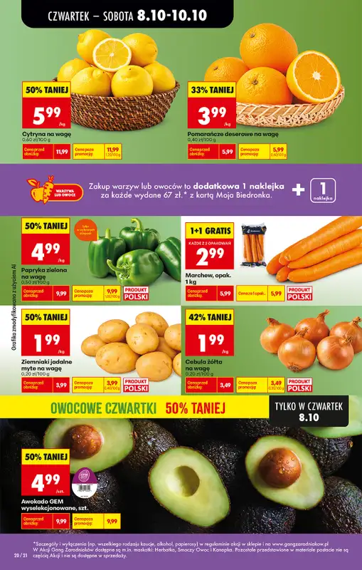 Biedronka - gazetka promocyjna Od czwartku od czwartku 08.10 do środy 14.10 - strona 32