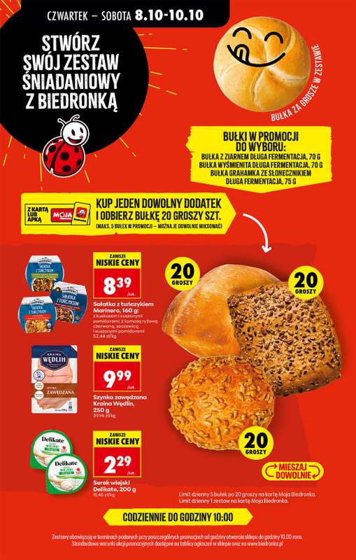 Biedronka - gazetka promocyjna Od czwartku od czwartku 08.10 do środy 14.10 - strona 46